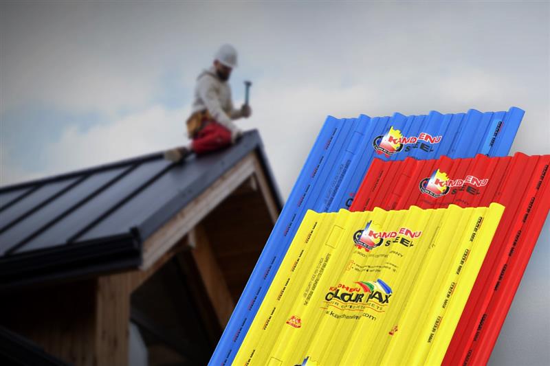 Planning a Shed or Terrace Roof? Here’s Why Colour Coated Steel Sheets Are the Smart Choice